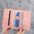 2021 Korean Style New Wallet Women's Long Large Capacity Zipper Simple Daisy All-Match Clutch Mobile Phone Bag