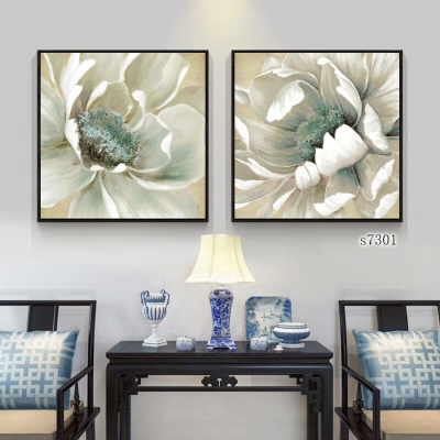 Flower Cloth Painting Landscape Oil Painting Decorative Painting Photo Frame Living Room Bedroom Painting Flower Painting Entrance Painting