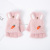 Women's Winter Warm Imitation Mink Cartoon Cute Radish Rabbit Half Finger Cap Cold-Proof Knitted Student Gloves