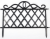 European Plastic Enclosure Fence Fence Small Garden Fence Christmas Tree Fence