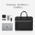 Customized Canvas Briefcase Men's and Women's Business Handbag File Bag Computer Storage Information Bag Conference File Bag