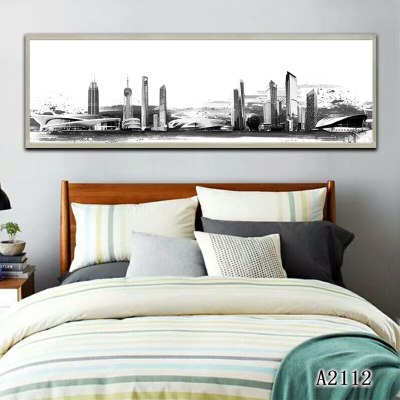 Abstract Sofa Painting Bedside Canvas Painting Landscape Oil Painting Decorative Painting Photo Frame Mural Black and White Hanging Picture Entrance Painting