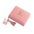 Ins Small Wallet Female Short Student Korean Cute Bear Zipper 2021 New Women's Coin Purse Mini Bag