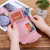 New Korean Style Solid Color Pull-Belt Tri Fold Women's Wallet Women's Coin Purse Clutch Student Short Wallet Wallet