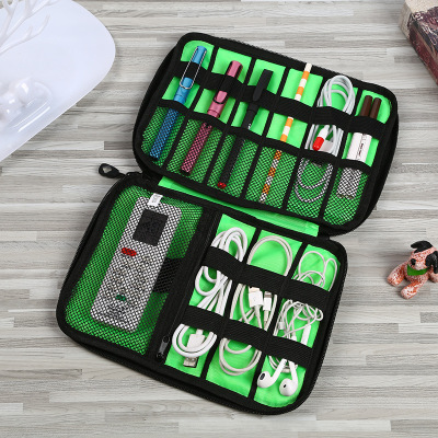 Factory Direct Sales Digital Storage Bag Mobile Phone Data Cable Charger Buggy Bag Travel Function Waterproof Storage Bag