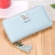 2020 New Korean Style Wallet Women's Long Large Capacity Zipper Mobile Phone Bag Versatile Korean Style Butterfly Clutch Card Holder