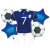 World Cup Football Jersey Balloon Set Football Team Uniform Aluminum Film Balloon Party Decoration Supplies in Stock