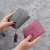 2021 Korean Style Mini Wallet Women's Short Zipper Cute Coin Purse Student Short Su Liu Female Wallet