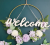 Christmas Decoration Iron Hoop Garland Circle Diy Home Decoration Iron Hoop