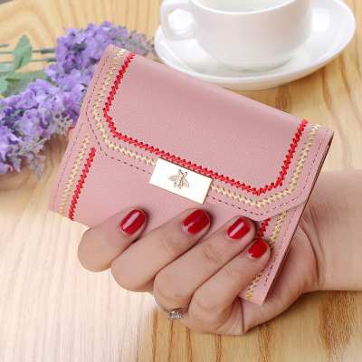 Factory Direct Sales Women's Wallet Multi-Functional Simple Wallet Short Multi-Card-Slot Card Holder Female Handmade Leather Bag