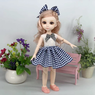 Factory Wholesale 30cm Internet Hot New Student Clothes Simulation Eye Children Toys for Little Girls Doll Doll