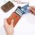 European and American New Pull-out Men's Leather PU Multiple Card Slots Credit Card Bank Card Holder Certificate Card Holder Card Holder