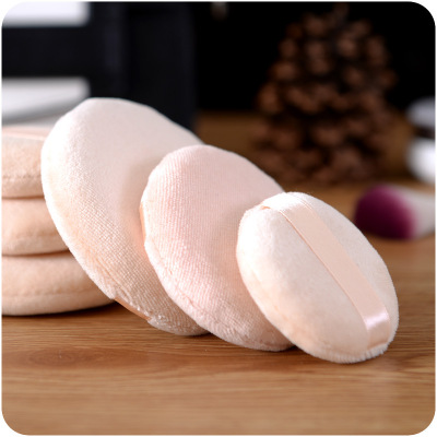 Beauty Makeup Tools Makeup Powder Puff Wet and Dry Skin-Friendly Makeup Puff Cotton Suede Cushion Sponge Puff