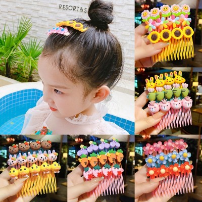 Korean Children's Hair Accessories Broken Hair Bangs Organize Fantastic Cartoon Hair Comb Hair Comb Girls Cute Baby Head Accessories