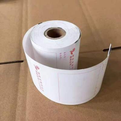 Factory Wholesale Custom Printing 80*50 Receipt Paper Printing QR Code Trademark Logo Printing Cash Register Paper