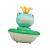 Cross-Border New Arrival Electric Water Spray Frog Bathroom Bath TikTok Same Electric Water Spray Ball Bath Toys in Stock