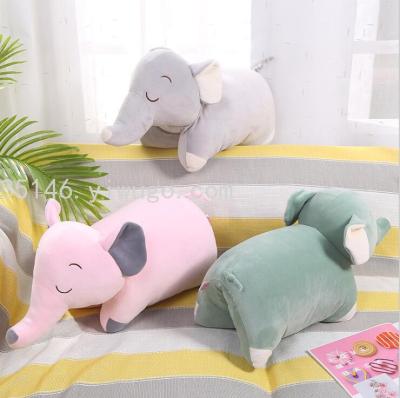 New Creative Pillow Small Elephant Doll Birthday Gift Toy Simple Fashion Pillow Factory Wholesale