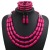 European and American Ornament Fashion Beaded Three-Piece Multi-Layer Necklace Set Bead Necklace