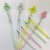 [Erasable Pen] Cute Cartoon Pendant Pen Girl's Heart High-Looking Rub Easy to Wipe Shiny Crystal Blue Gel Pen