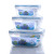 3-piece Plastic Food Storage Container   Plastic Preservatio