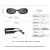 2021 New Foreign Trade Small Frame Oval Sunglasses Women's European and American Fashion Outdoor Sunglasses Men's Thick Glasses Leg Wholesale