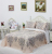 New Digital Printed Bedding Three-Piece set Jacquard Bedspread Oversized Foreign Trade