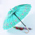 Umbrella in Stock Wholesale 55cm 16 Bone Automatic Flower Satin Straight Rod Long Handle Umbrella Foreign Trade Umbrella