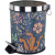 Retro Flower Series European Style Creative Trash Home Kitchen Bathroom Living Room Pedal Trash Can with Lid