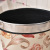 European-Style High-End Trash Can Plastic Leather Toilet Pail Oval Trash Can Family Hotel KTV