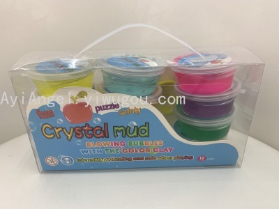 DIY Puzzle Crystal Mud Slim