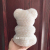  25cm Mixed color Pearl Bear Creative Birthday Gifts For Kids or Grilfriend Handmade Artifact Foam Teddy Bear