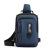 Men's Chest Bag Nylon Waterproof Outdoor Travel Backpack Multi-Functional Business Men's Messenger Bag Mini Size
