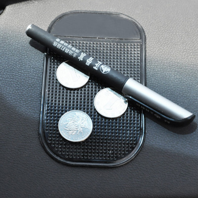 Car for Car Mobile Phone Anti-Slip Pad 14*8 Black Spider Silicone Car Non-Slip Mat 14 * 8cm
