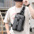 New Korean Style Fashion Trendy Men Chest Bag Multi-Functional Waterproof Backpack Men's Small Size