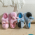 New Children's Cotton Slippers Autumn and Winter Cartoon Cute Boy Slippers Girls' Slipper Parent-Child Baby Slippers