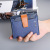 New Men's Wallet Vintage Men's Vertical PU Leather Wallet Tri Fold Card Holder Zipper Hasp Coin Purse Men Wallet
