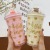 New Cute Bear Ice Cream Ice Cup Summer Fashion Drink Iced Water Cup Creative Doll Straw Cup