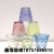 Glass Supermarket Gift Box Color Glass Cup Set Water Cup 6 Color Box Export Foreign Trade Wholesale Gift Group Purchase