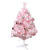 Pink Small Christmas Tree 60cm Christmas Ball Package Tree Mini Desktop Decoration Christmas Decoration Christmas ball