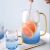 Nordic Marble Cold Water Bottle Thickened Glass Explosion-Proof Large Capacity Boiled Water Water Pitcher Water Cup Set Household