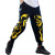 Spring and Autumn Micro Elastic Youth Ankle-Tied Flame Pants Men's Mid-Waist Hip-Hop Fashion Trousers European and American Tight Loose Casual Pants
