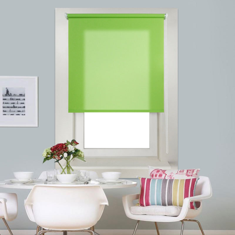 厂家直销 25MM卷帘出口卷帘窗帘 可定制卷帘 半遮光窗帘