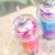 Korean Cartoon Cute Colorful Unicorn Ice Cup Men and Women Creativity Student Plastic Drinking Straw Female Gift Cup
