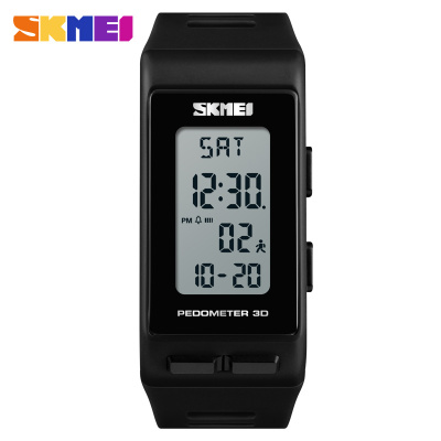 Skmei Outdoor Sports Fashion Trend Electronic Waist Watch Shockproof Drop-Resistant Luminous Waterproof Children's Watch