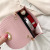 2021 New Fashion Pearl Women's Bag Shoulder Bag Small Fresh Stone Pattern Small Square Bag Solid Color Lock Pouch