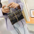 Factory Direct Deliver Elegant Tassel Printing Color Contrast Small Square Bag Women's Crossbody Bag Fashion Handbag for Daily Travel in 2021