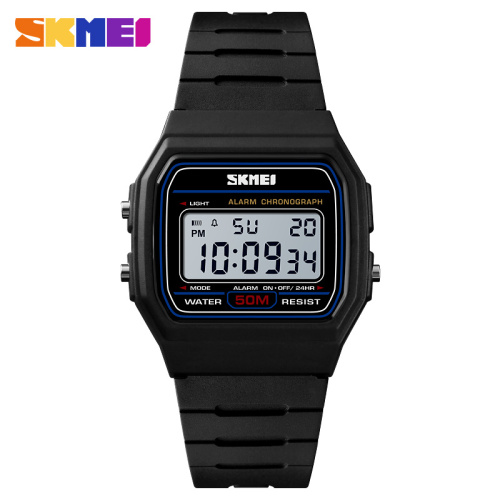 Skmei Simple Stylish and Versatile Student Electronic Watch Outdoor Sports Waterproof Trend Couple‘s Watch