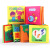 Cross-Border 6 Three-Dimensional Babies' Cloth Book Early Education Toys English Palm Book Animal Digital Cognition Baby Cloth Book