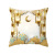 Cross-Border HouseholdGoods Peach Skin Fabric Pillow Cover Nordic Golden Moon Printed Pillows Office Sofas Cushion Cover