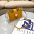 Women's Bag 2021 New Transparent Contrast Color Hasp Small Square Bag Leisure Phone Bag Women's Bag Foreign Trade Bag